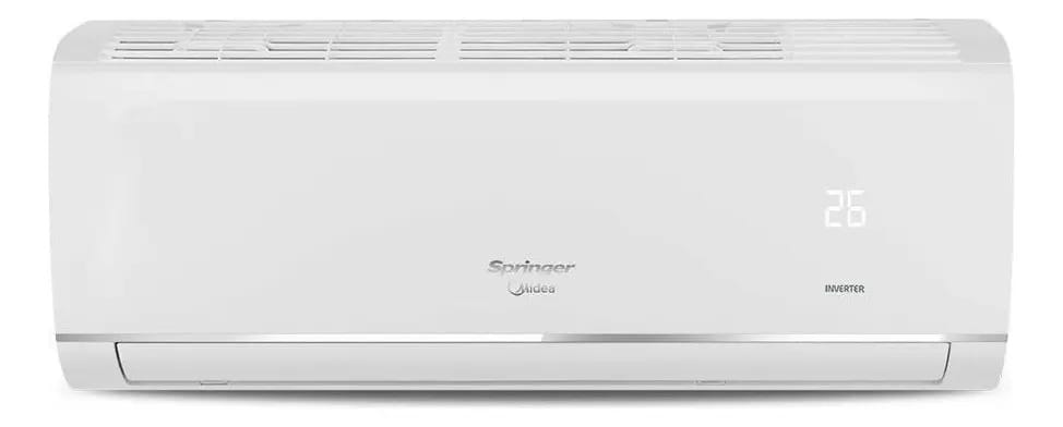 Ar condicionado Springer Midea Airvolution split inverter frio 9000 BTU branco 42AFVCG09S5|38TVCB09S5