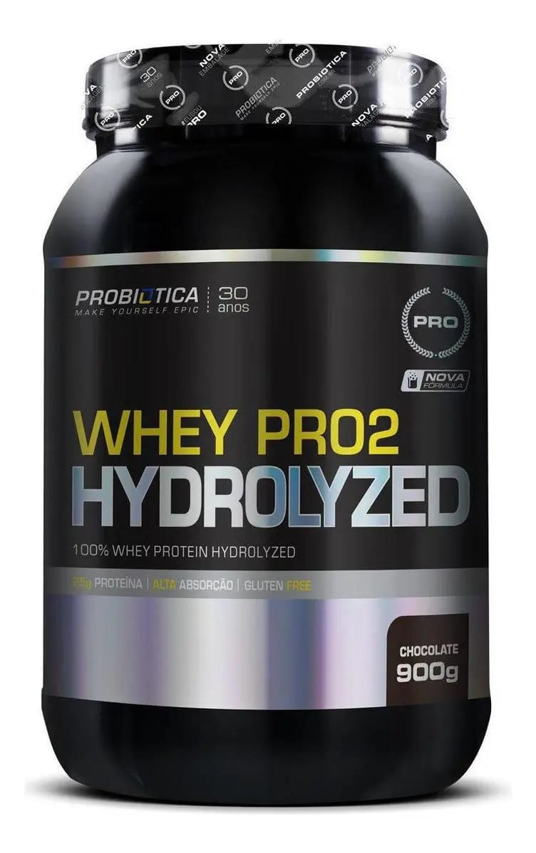 Whey Pro2 Hydrolyzed 900g Chocolate - Probiotica