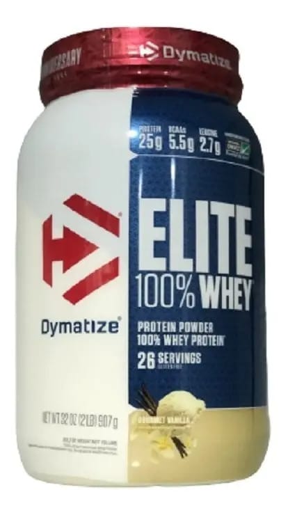 Whey Protein Elite Dymatize 2lbs 907g - Com Nota Fiscal