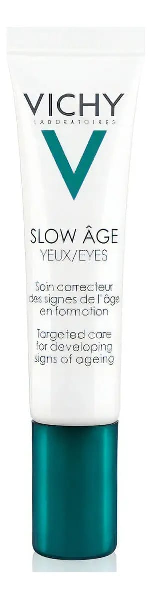 Creme Contorno dos Olhos Vichy Slow Âge para pele sensível de 15mL