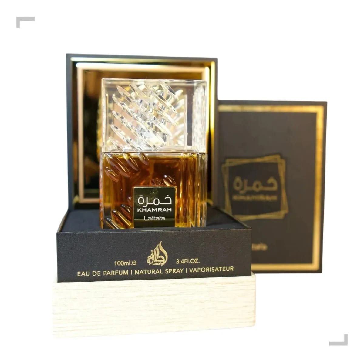 Khamrah Eau De Parfum 100ml Lattafa Perfume Árabe Unissex