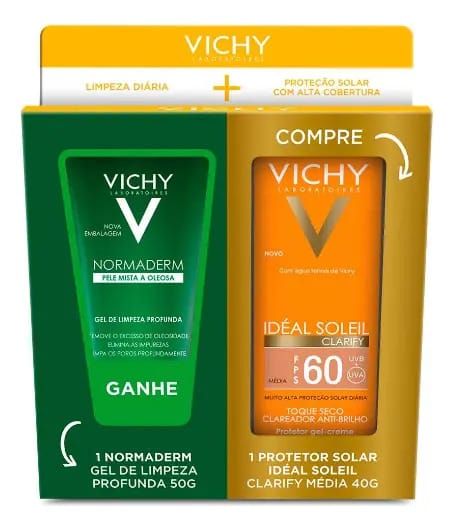 Vichy Protetor Solar Facial Ideal Soleil Clarify Cor Clara