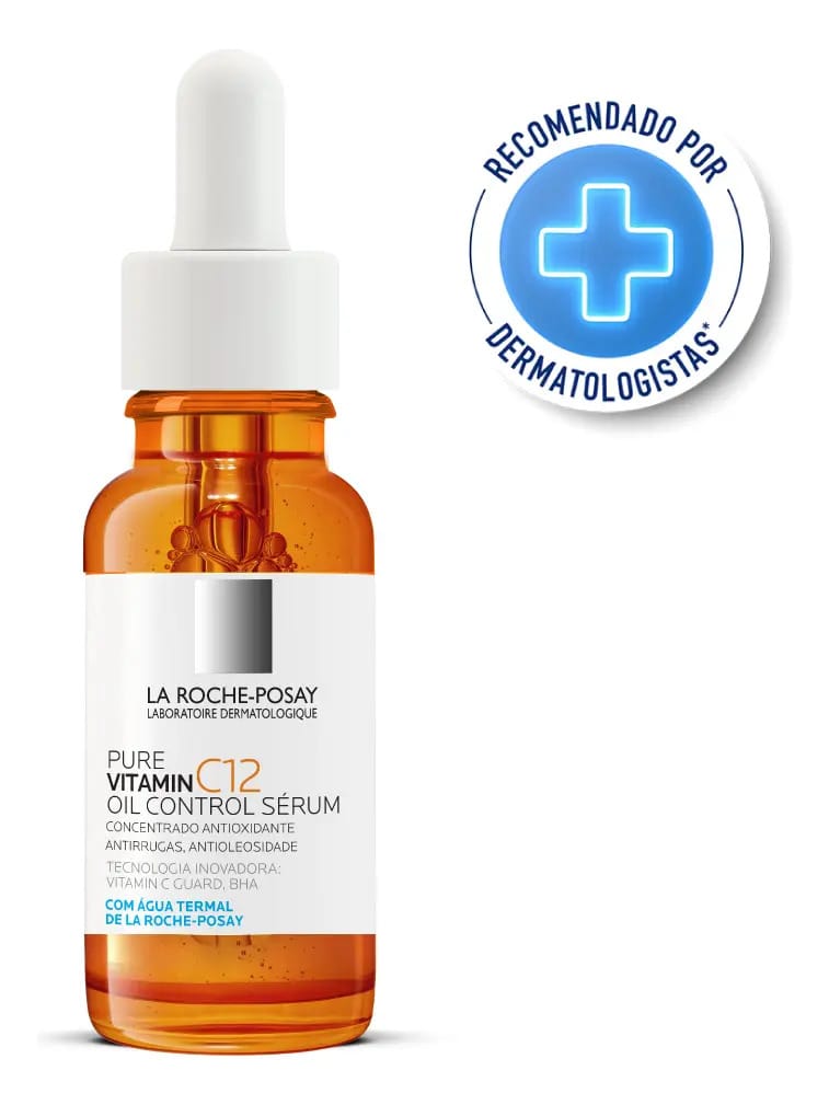 Sérum Facial Pure Vitamin C12 Oil Control 15ml La Roche-posay