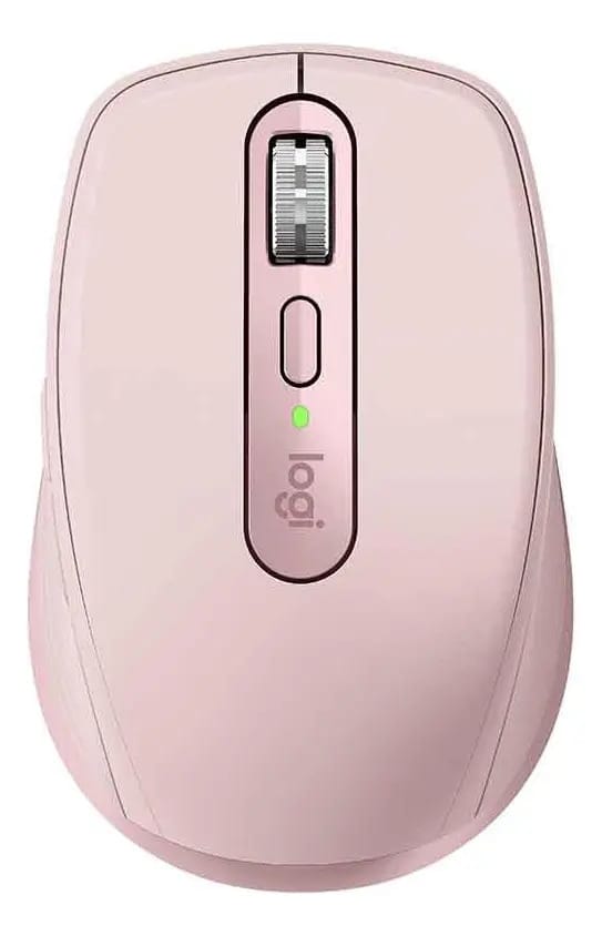 Mouse Sem Fio Logitech Mx Anywhere 3s Rosa - 910-006934