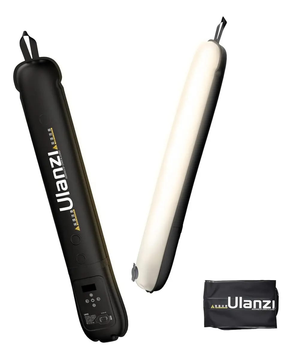 Tubo de luz inflável portátil bicolor Ulanzi Ua12 12w