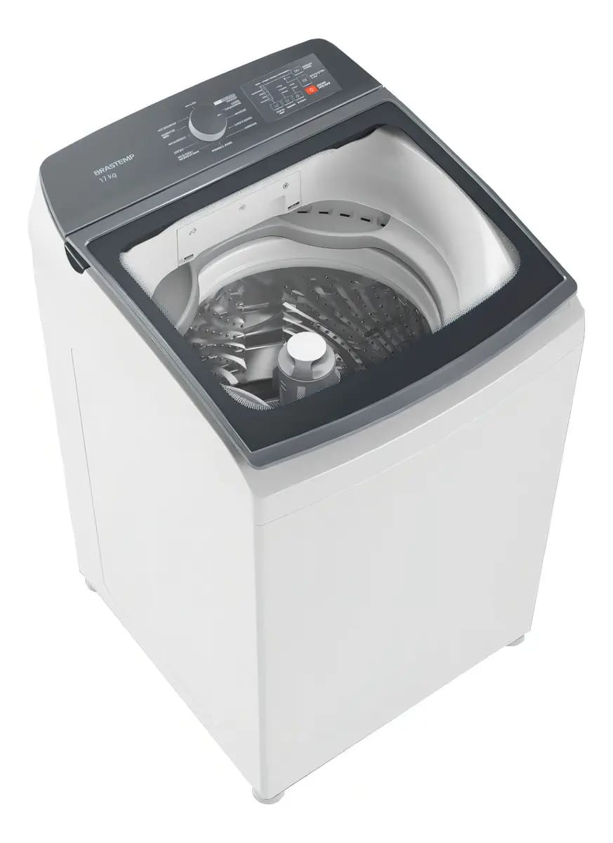 Máquina De Lavar Brastemp Bwk17ab 17kg Com Ciclo Tira Mancha