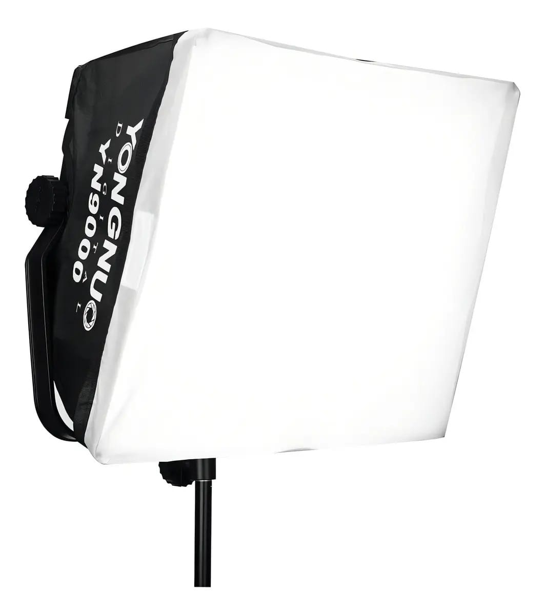 Painel Iluminador Led Yongnuo Yn9000 Bicolor 65w Com Softbox