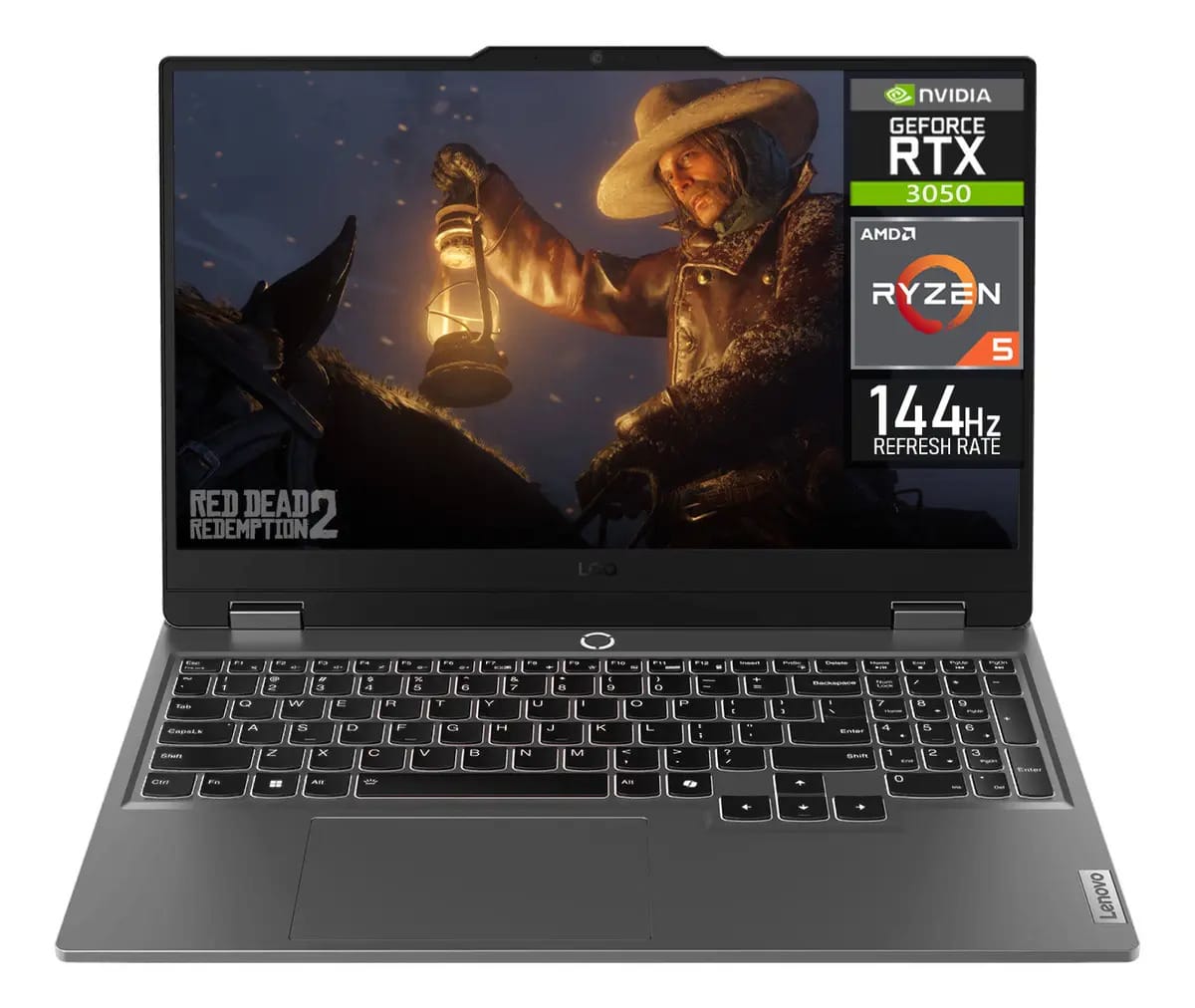 Notebook para jogos Lenovo Loq Rtx 3050 Ryzen 5 7235hs 32gb 1tb