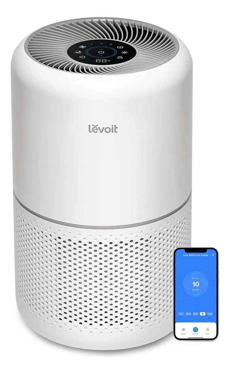 Purificador de ar Levoit Core 300s-p HEPA com WiFi