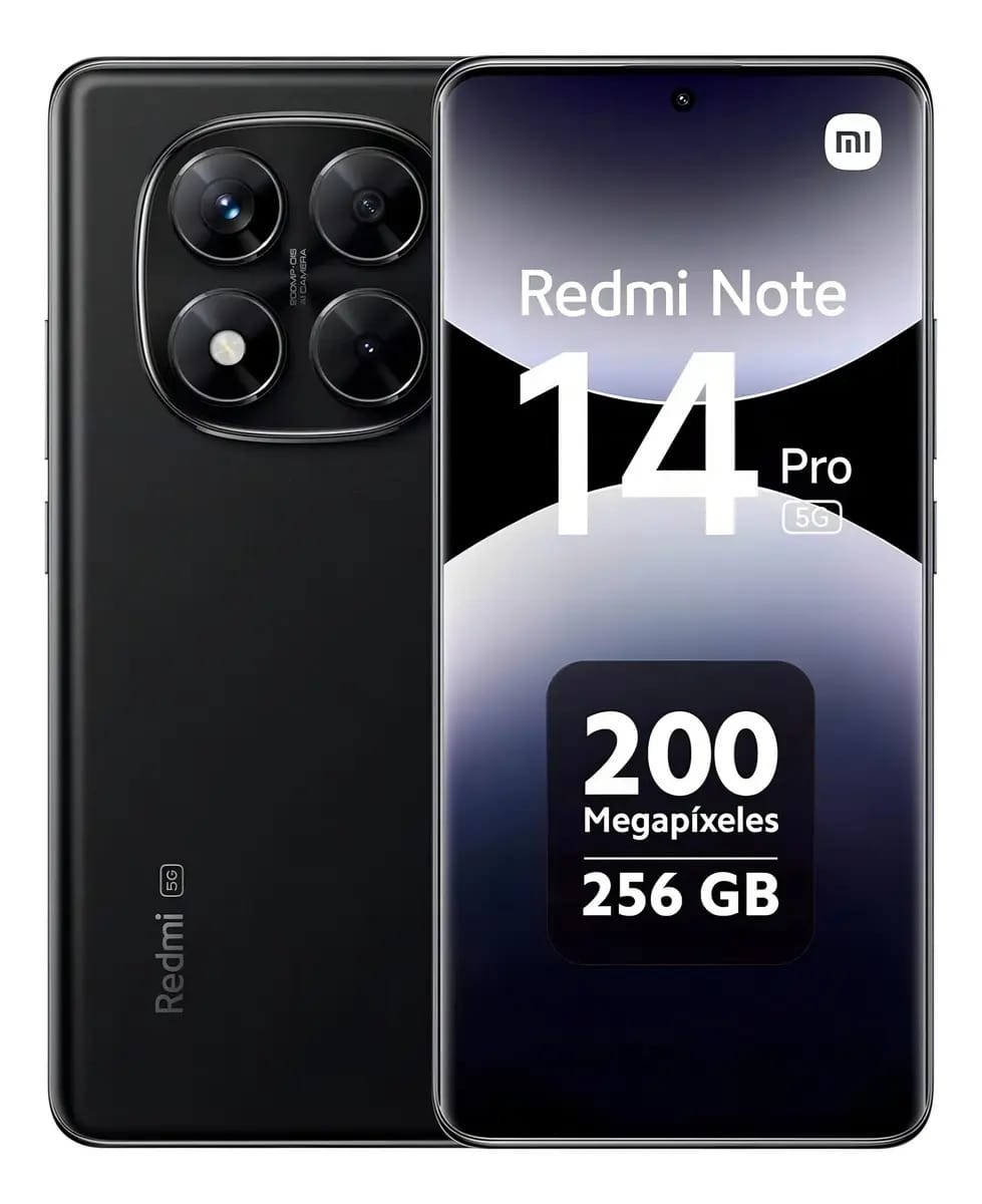 Xiaomi Redmi Note 14 Pro 5g (global) 8+8/256gb Prova D Água Cor Preto
