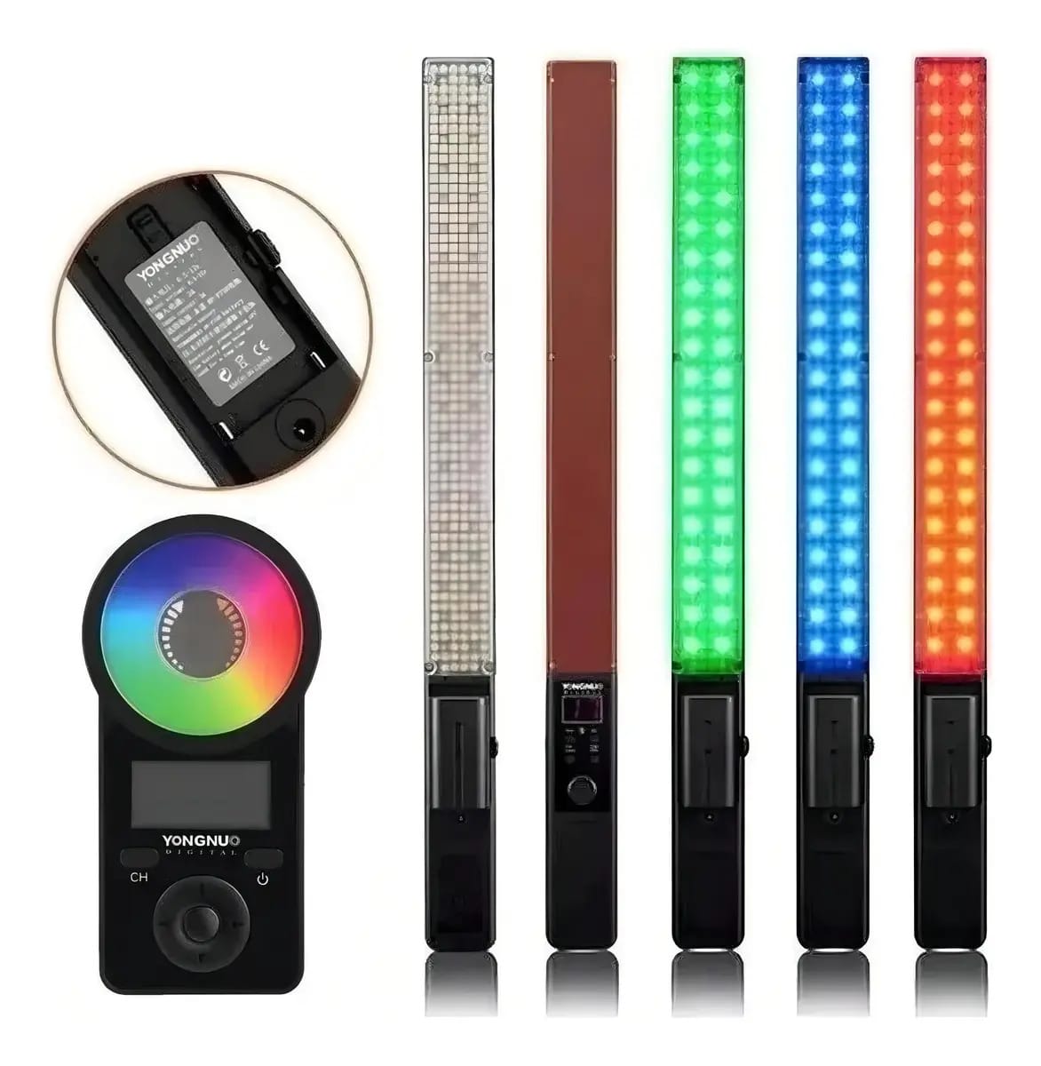 Bastão Iluminador De Luz Led Pro Rgb Yongnuo Yn 360iii 21.6W