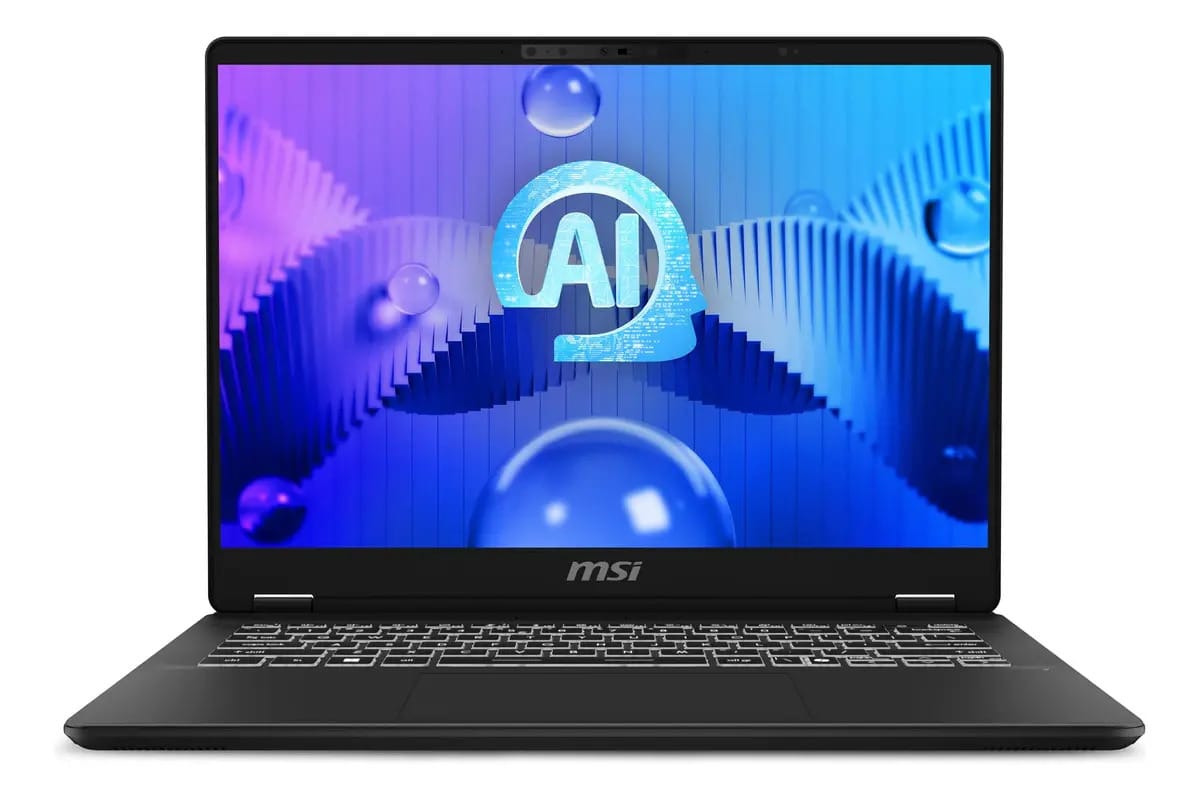 Msi Prestige 14 Ai Studio C1udxg-031ca 14 Fhd+ 144hz Ultrafino E Leve Portátil Profissional, Intel Core Ultra 5-125h, Rtx3050, 16gb Ddr5 De Memória, 512gb Nvme Ssd, Windows 11 Home