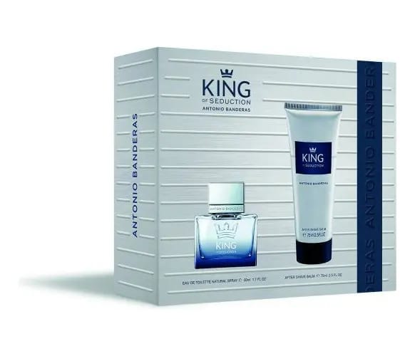 Conjunto de pós-barba King Of Seduction Men Edt + de Antonio Banderas
