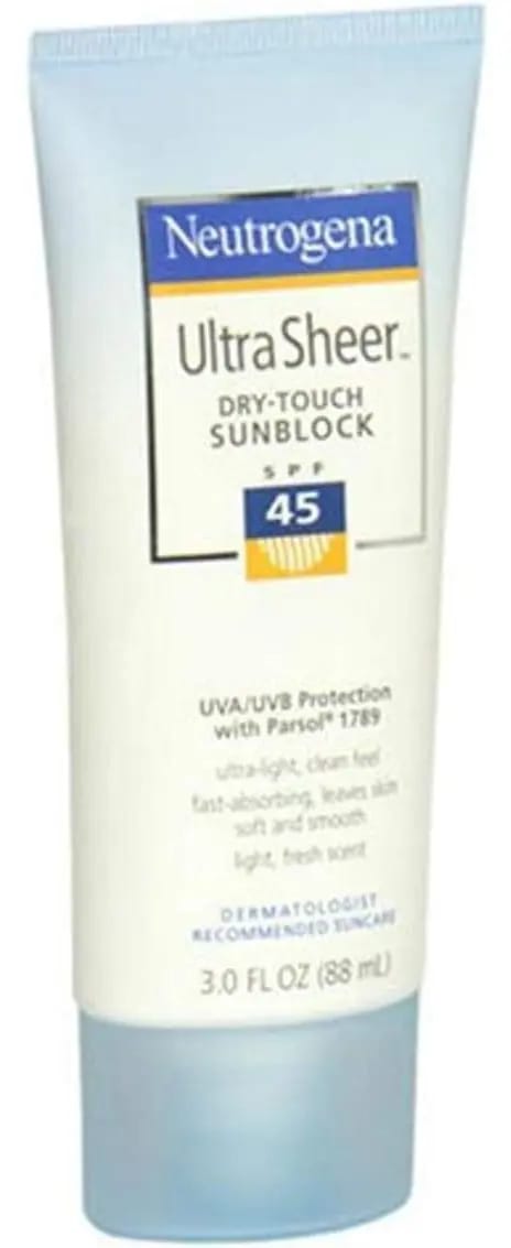 Protetor Solar Neutrogena Ultra Sheer Dry-touch, Fps 45, 3 O
