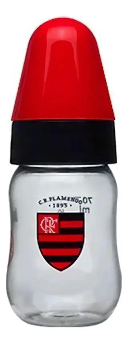 Mamadeira Flamengo Bico Redondo Lolly - 70ml
