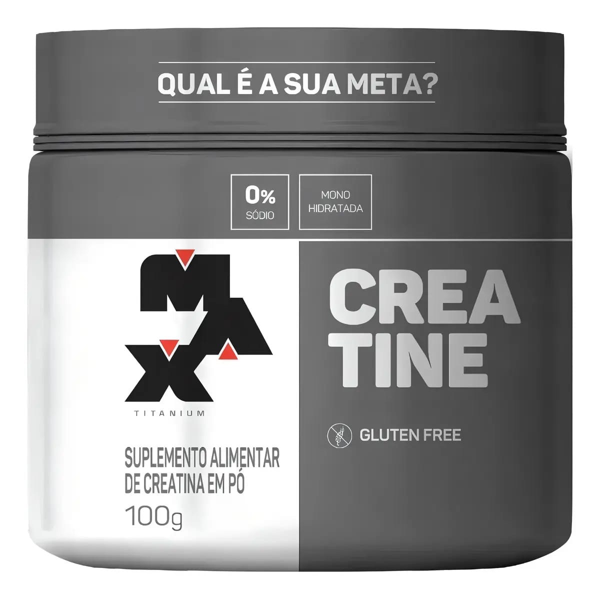 Creatina Titanium 100% Pura (100g) Max Titanium