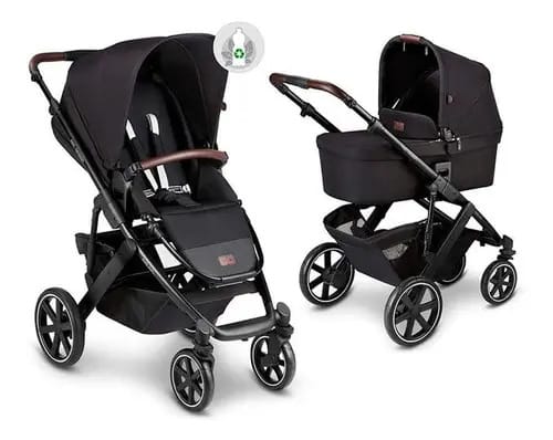 Carrinho Bebê Abc Design Premium Salsa 4+moisés Midnight Eco