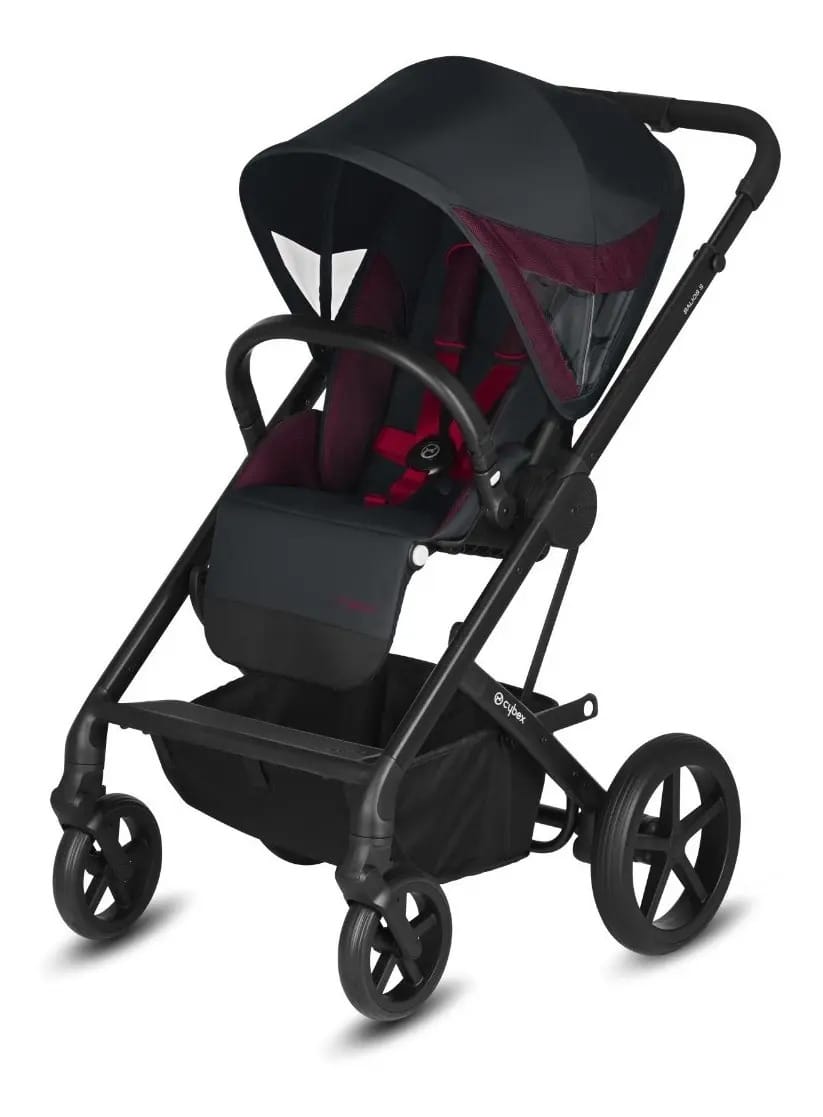 Carrinho de bebê Cybex Balios S Ferrari By Maternelle Black