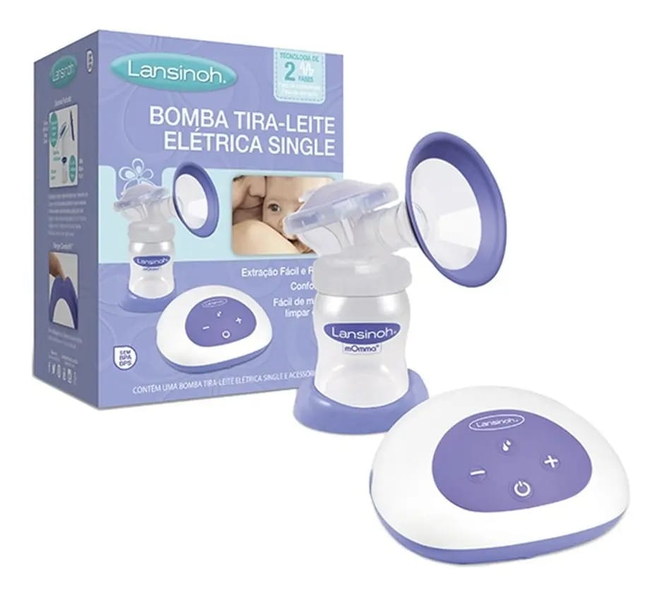 Bomba Tira-leite Elétrica Single Lansinoh