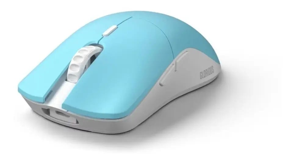 Glorious Model O Pro Wireless Blue Linx Cor Azul-celeste