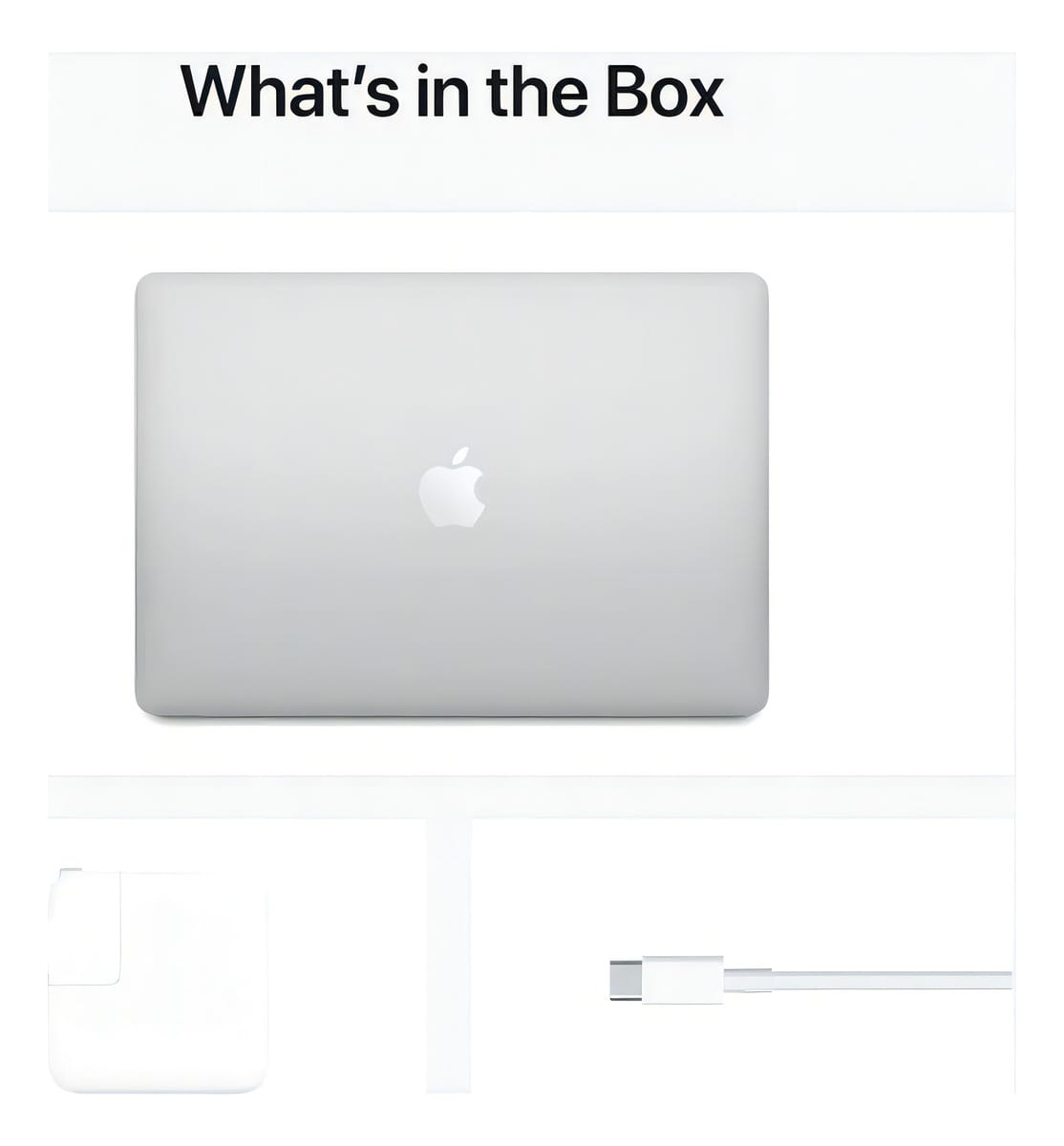 Apple Macbook Air (13 polegadas, 2020, Chip M1, 256 GB de SSD) - Prata