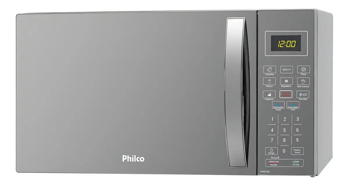Micro-ondas Pmo33e 32 Litros Espelhado Philco