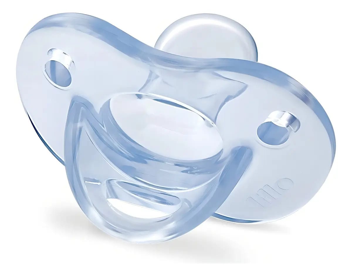 Chupeta Soft Calming Silicone Simétrico 0-6m Azul - Lillo