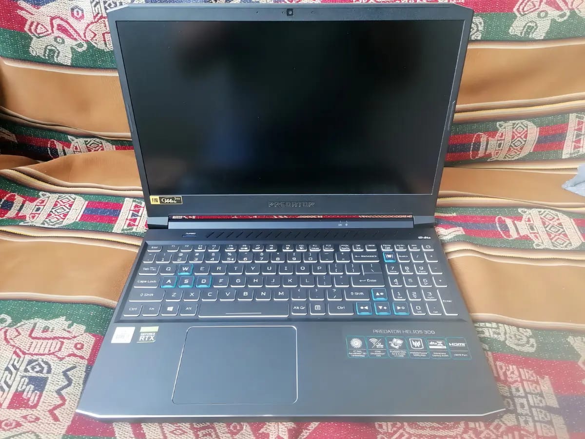 Acer Predator Helios 16GB RAM 512GB Preto