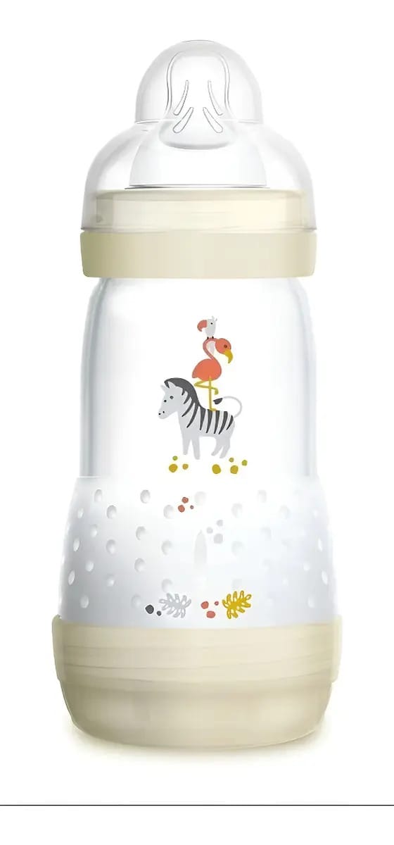 Mamadeira Mam Easy Start 260ml Bege Auto Esterilizavel