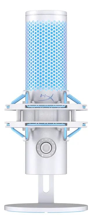 Hyperx Quadcast 2 Frost - Mic Usb P/ Streaming E Podcast Cor Branco