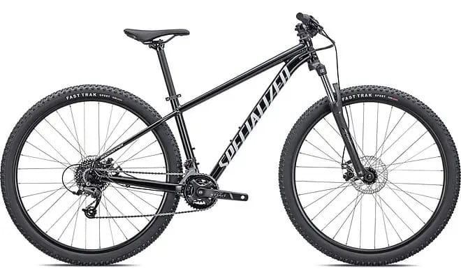 Bicicleta BTT Rockhopper 27.5 Specialized Color Tarmac preto/branco Tamanho da moldura Xs