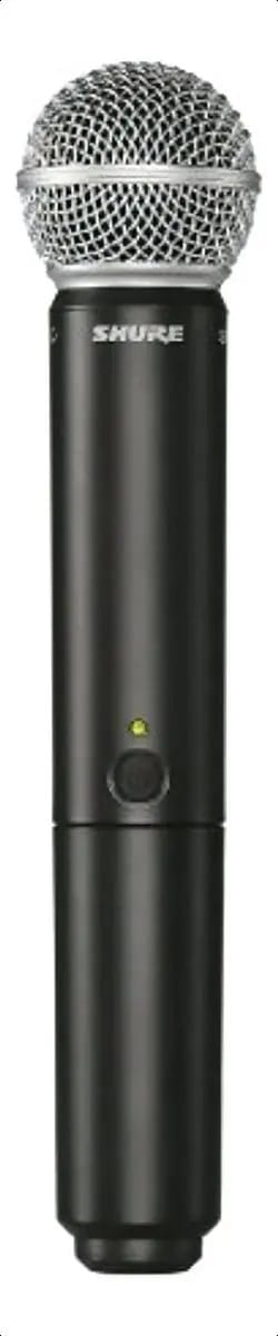 Transmissor portátil Shure com microfone