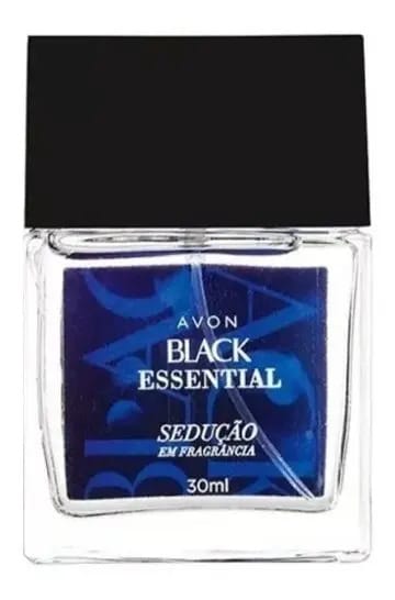 Avon Colonia Black Essential Sedução - 30ml
