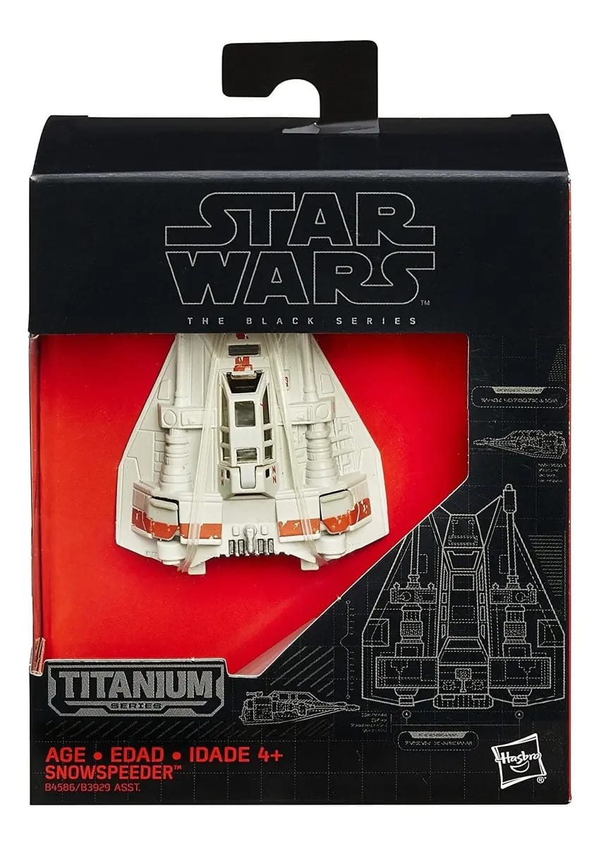 Star Wars The Black Series Titanium Snowspeeder Hasbro B3929
