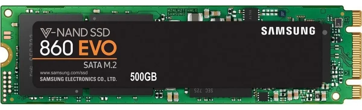 Samsung 860 Evo Ssd M.2 2280 500gb Sata Iii