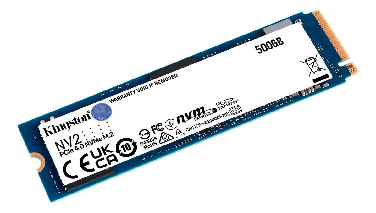 Hd Ssd Nvme 500gb, Pcie 4.0, Nv2 Nvme Gamer E Pc Kingston
