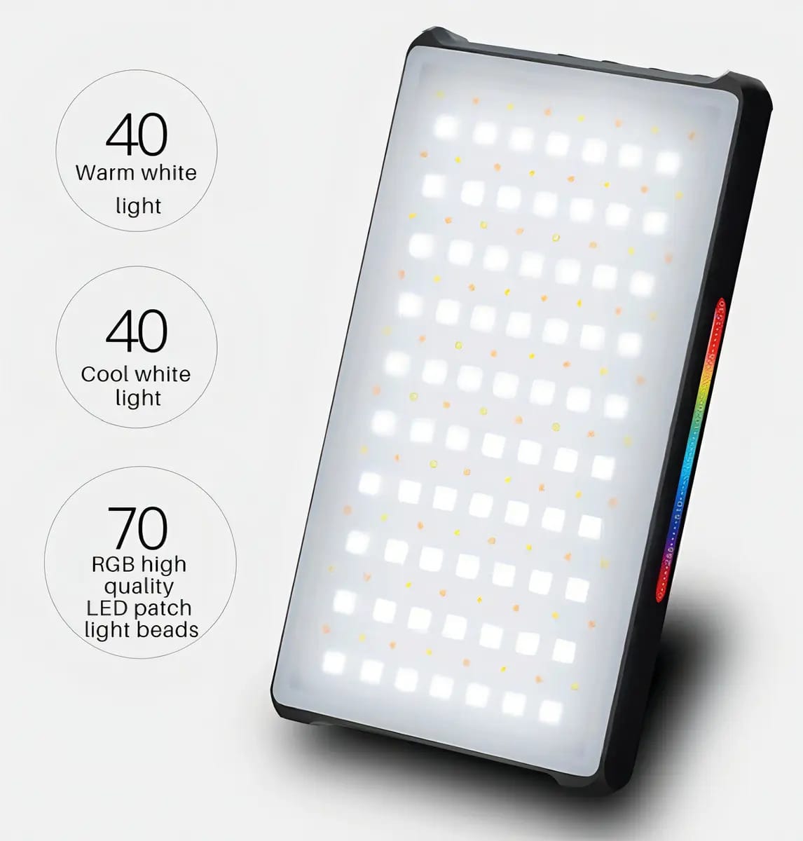 Iluminador Led Portátil Yongnuo Yn365 Rgb