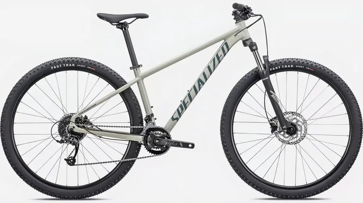 Bicicleta Specialized Rockhopper Sport Mtb, cor branca, moldura, tamanho S