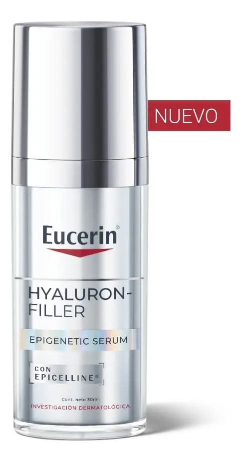 EUCERIN Sérum Facial Anti-idade Epigenetic 30ml, Antirrugas, Epicelline, Ácido Hialurônico, Antissinais, Pele Madura