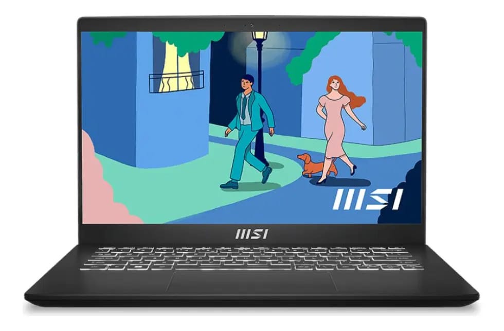 Msi Modern 7430u 16GB RAM 512GB Preto