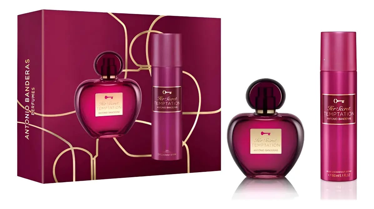 Perfume feminino Her Secret Temptation Antonio Banderas 80ml +