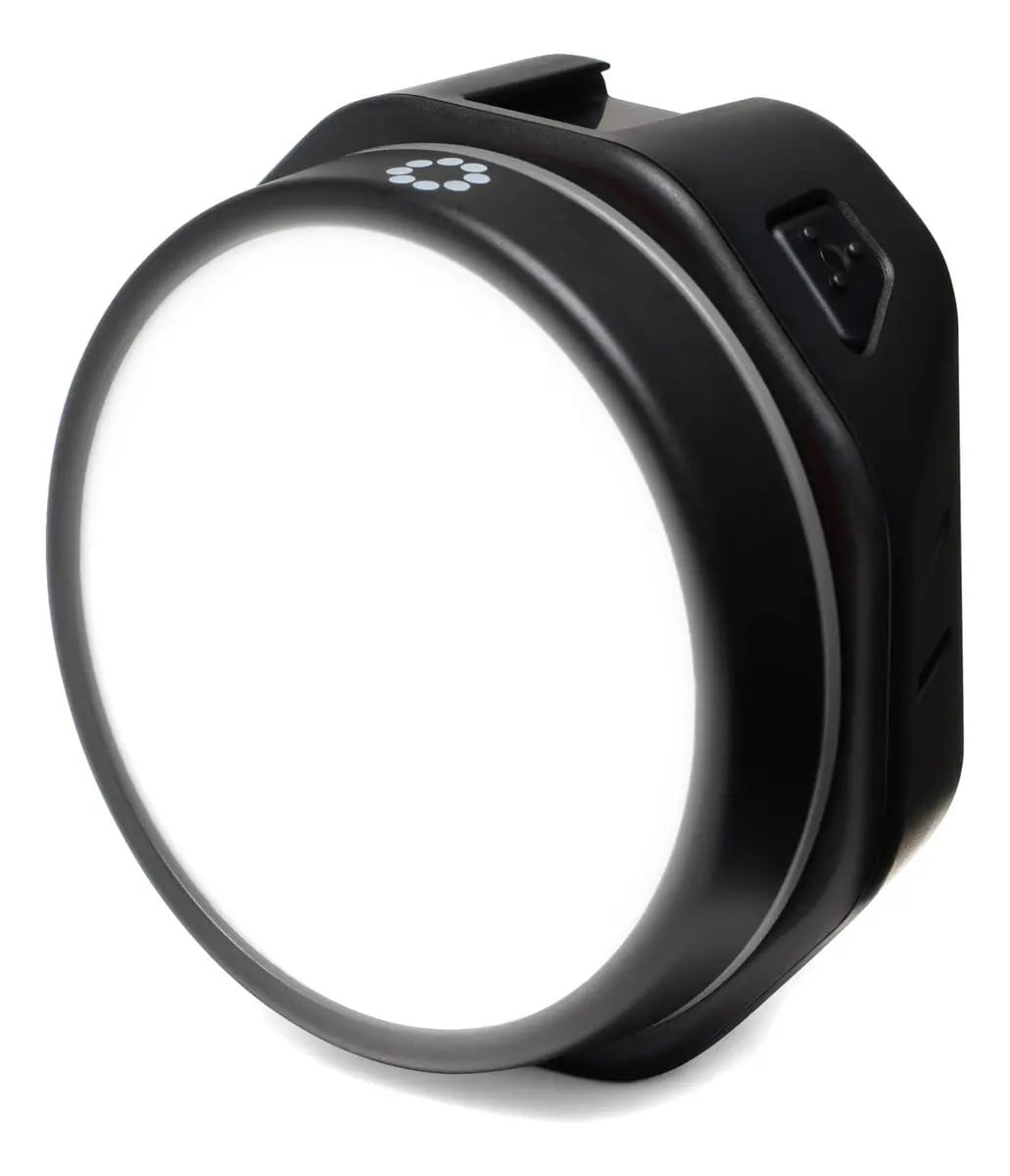 Luz LED bicolor Joby JB01836bww Beamo Reel para estrutura de fotos e vídeos preta