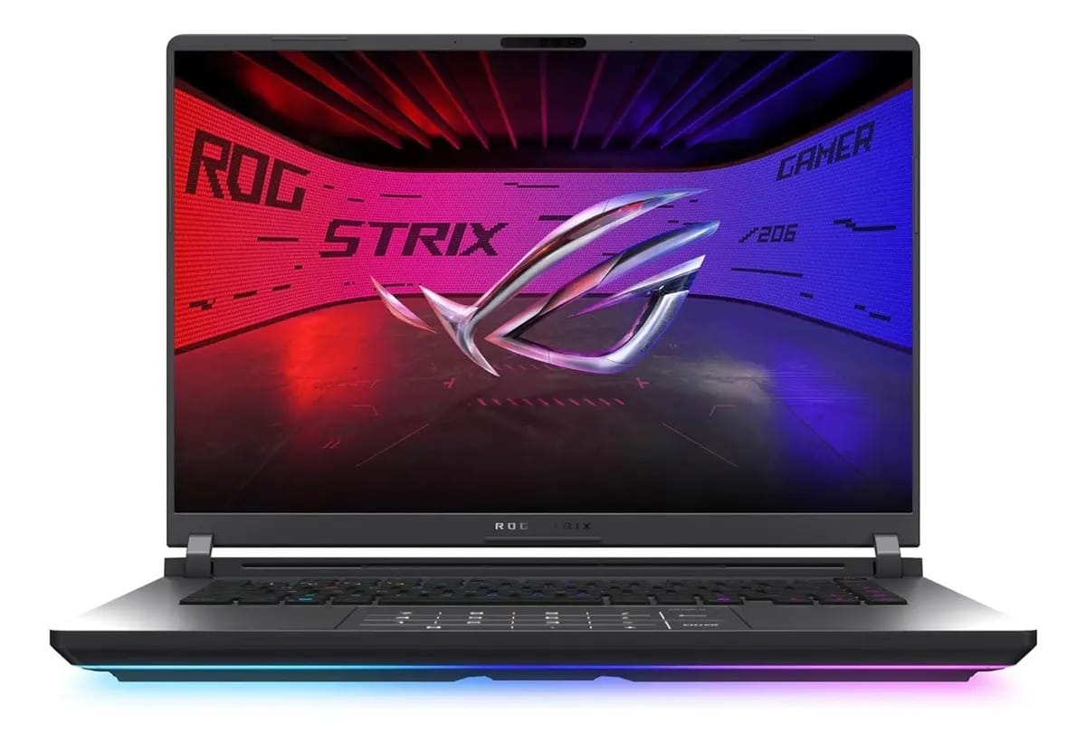 Asus Rog Strix G16 (2025) Cor preta
