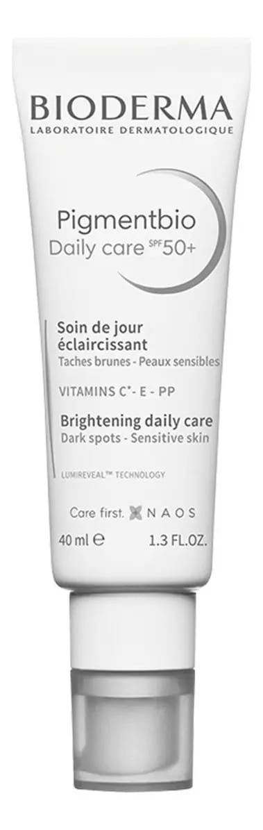 Creme Daily care SPF 50+ Bioderma Pigmentbio dia para todos os tipos de pele de 40mL 30+ anos