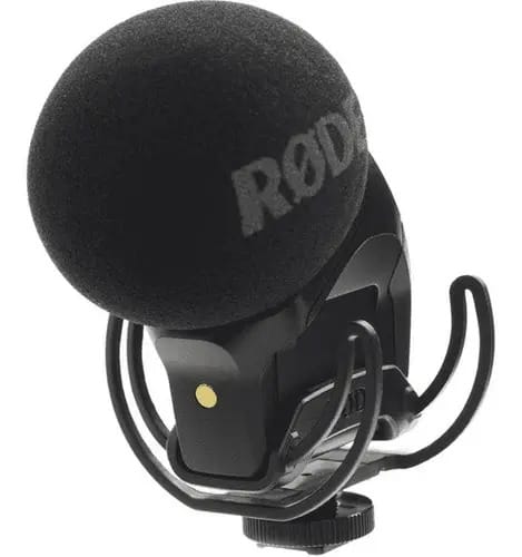 Microfone Condensador Stereo Videomic Pro - Rode Cor Não Se Aplica