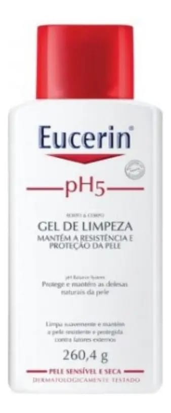 Gel De Limpeza Eucerin Ph5 Com 260g