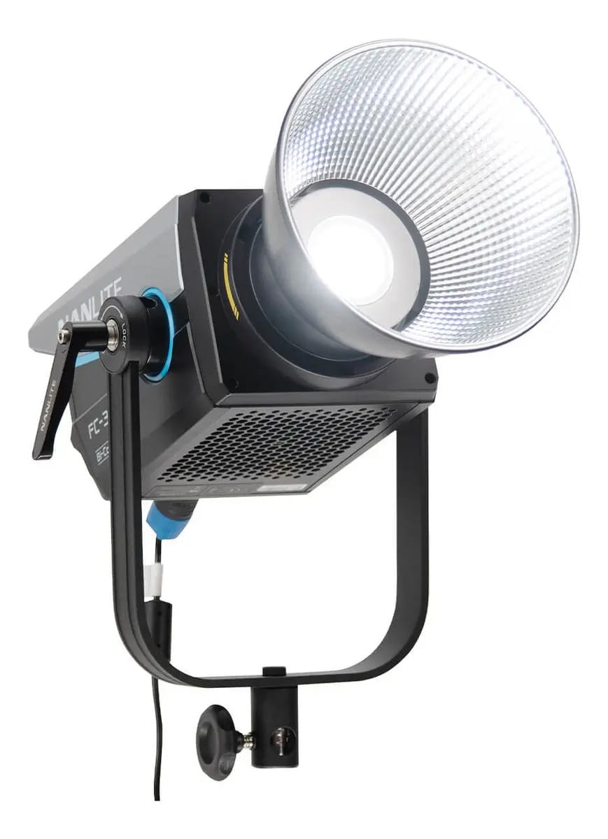 Cabeça de LED bicolor Nanlite Nanlite FC300b para estrutura de estúdio Black Light Lu-31-2014