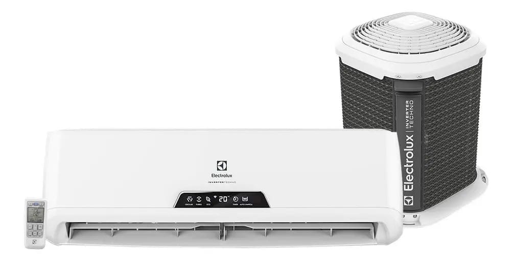 Split Hi Wall Inverter Electrolux 9000 Frio Qi09f/qe09f Cor Branco