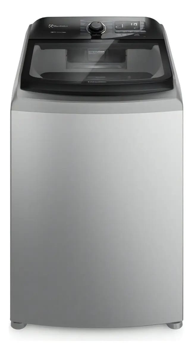 Máquina de lavar roupa Electrolux Carga Superior Perfect Care LS18i cor prata