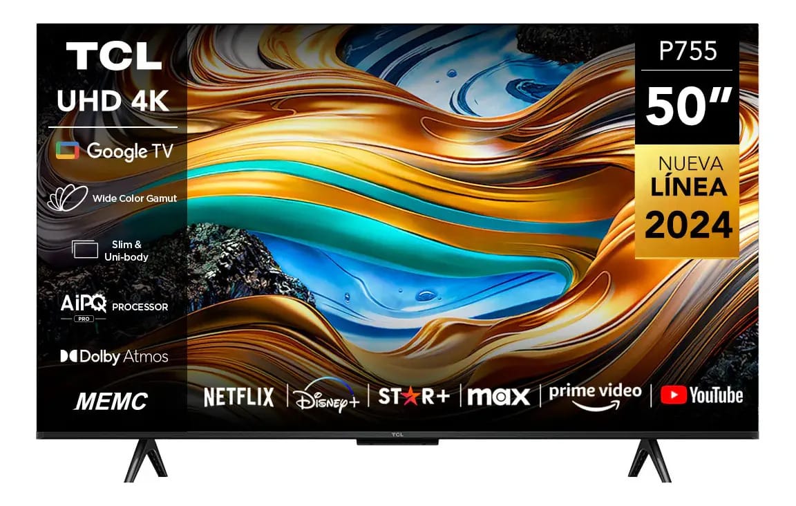 Tcl TCL P755 50P755-F 50" LED 4K